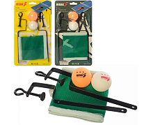 Іграшка Набір для настільного тенісу дитяча сітка 2 м'ячі у блістері  3198/0681