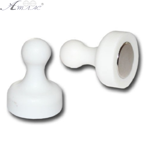 Магнит неодимимовый Пешка для доски 19х25мм 1шт Белый 00270 Магнит неодимимовый Пешка для доски 19х25мм 1шт Белый 00270