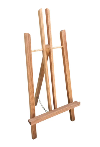 Мольберт деревянный № 52 настольный 27 х 50 х 18 см с цепочкой 16663 Мольберт деревянный № 52 настольный 27 х 50 х 18 см с цепочкой 16663