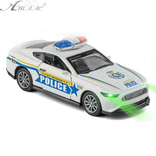 Машинка Die-CastCar Полиция свет звук  K175B9 фото 2