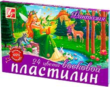 Пластилин Луч "Фантазия" восковый 24 цветов 360 гр 25С1525-08