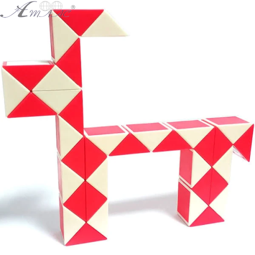 Игрушка Головоломка Змейка Рубика 17 мм в пакете  385-9