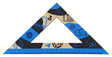 Трикутник ДЕРЕВ. 20см Синій гаджети  AS-0672