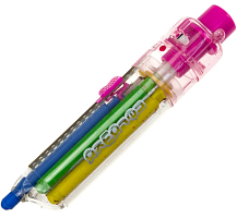 Крейда воскова Пегашка 6 в 1 кольорів у механічному олівці  04082