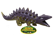 Игрушка силиконовая антистресс, динозавр фиолетовый с шипами 20 см  06804