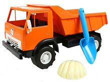 Іграшка пластикова машинка Камаз самоскид 38 см з лопаткою та паскою 471 Орион 
