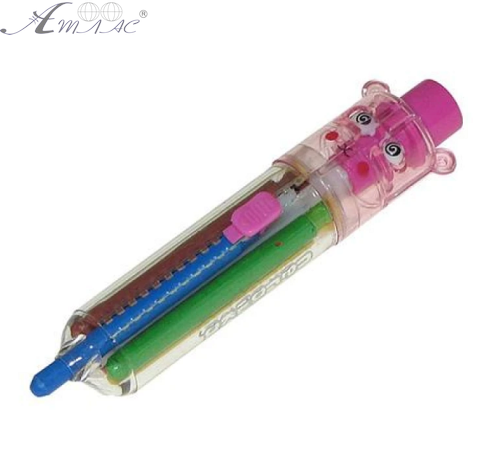 Крейда воскова Пегашка 6 в 1 кольорів у механічному олівці  04082 фото 3