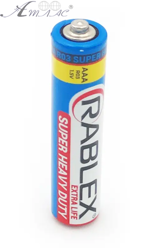 Батарейка пальчикова AAA LR03 Rablex сіль 12.2026р 05425 Батарейка пальчикова AAA LR03 Rablex сіль 12.2026р 05425