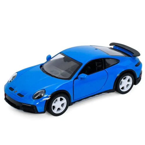 Машинка Kinsmart Porsche 911 Rally Синяя  KT5467W