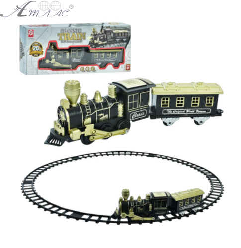 Игрушка Железная дорога Classic Train со светом и звуком  3122А фото 2