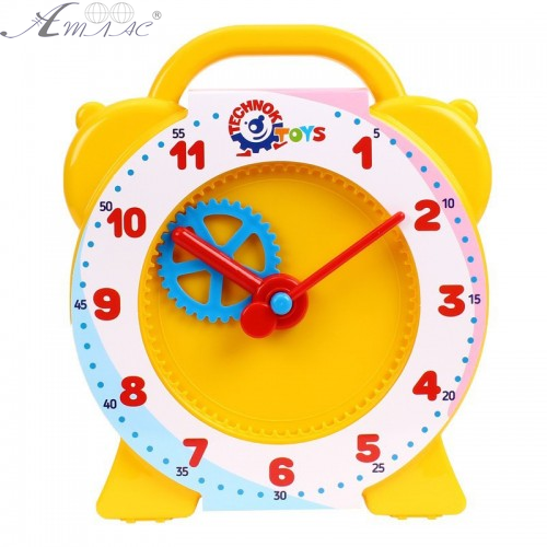 Игрушка Пластиковая Часы обучающие ТехноК 7914 Игрушка Пластиковая Часы обучающие ТехноК 7914