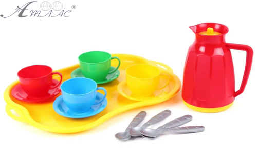 Іграшка Набір Посудки Маринка 9 14 предметів ТехнОК  1295