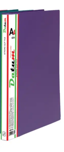 Папка с двумя зажимами A4 Datum цвет микс  D1855 фото 2