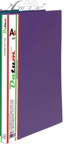 Папка з двома затискачами A4 Datum колір мікс  D1855 фото 2
