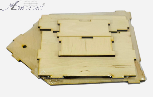 Годівниця Розібрана № 1 маленька, до стіни 16 х 10 х 21 см  AS-4316