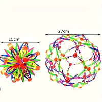 Іграшка Куля трансформер Сфера із світлом 15см  М5391