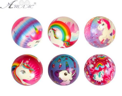 Іграшка М'ячик м'який фомовий 6,5 см Єдиноріг  17849