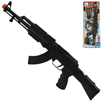 Іграшка Зброя Автомат, стріляє патронами на присосках, 40 см  308-2