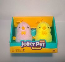 Игрушка Цыплята заводные 2 штуки 9 см  МТ-2003