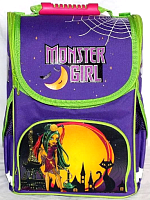 Ранець ортопедичний Smile Monster Girl фіолетовий 974696