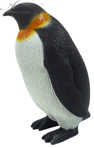 Іграшка силіконова антистрес Пінгвін мама 9 см  09705