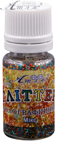 Блестки (Глиттер) Голографические Атлас 5 гр - Микс AS-2011, А-929 фото 2 Блестки (Глиттер) Голографические Атлас 5 гр - Микс AS-2011, А-929 фото 2