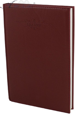Ежедневник недатированный А5 Leader кожзаменитель, микс UK002, 140781,140789, 140780 Ежедневник недатированный А5 Leader кожзаменитель, микс UK002, 140781,140789, 140780