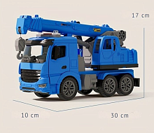 Іграшка Машинка Автокран Спецтехніка світло та звук 28 см у коробці  1102А-3А