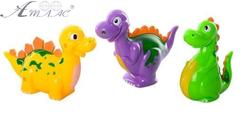 Іграшка Динозаври пластик 11 см 3 штуки в пакеті  6038