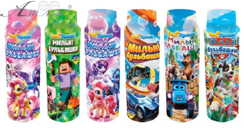 Мильні Бульбашки у пластиковій баночці ємністю 100 мл 17151