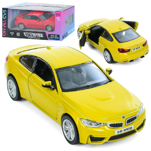 Машинка Автосвіт BMW M4  металл инерционная  AS-3100