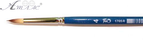 Кисть синтетика Круглая № 4 художественная Кисть синтетика Круглая № 4 художественная