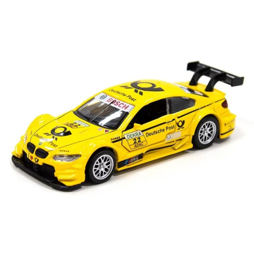 Машинка Techno Drive BMW M3 DTM желтая  250257
