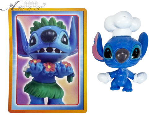 Іграшка Герої Мультфільмів Стич ~5 см кухар  14052