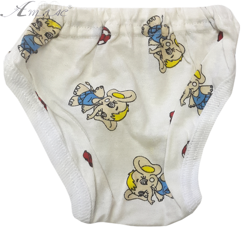 Трусы для дівчинки білі з малюнком р.52 (26) 14367