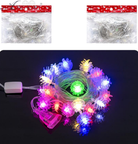 Гирлянда Электрическая  Шишки LED 4 м  D-22