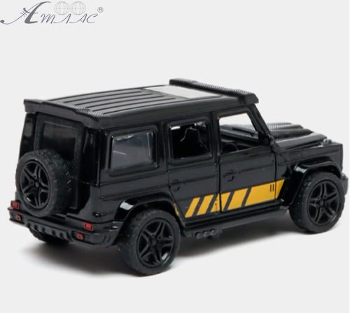 Машинка Die Cast  Mersedes G-500 кубик 12 см  36101 фото 2