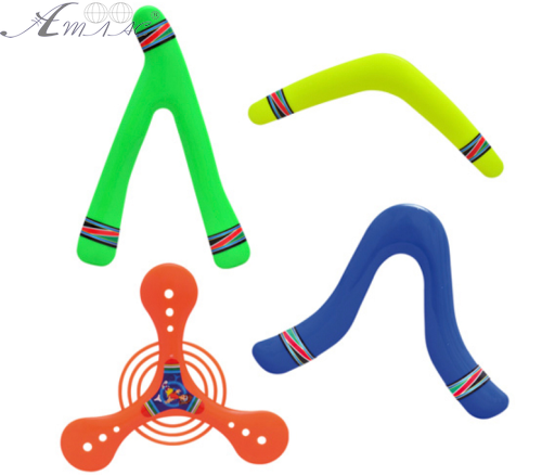 Игрушка Бумеранг Набор 4 шт пластик  1087