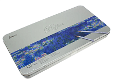 Олівці кольорові Marco Raffine 120 кольорів шестигранні в металевому пеналі 7100-120TN