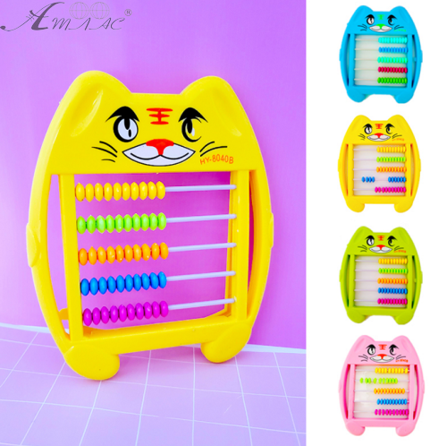 Рахівниці дитячі з ніжкою, Кіт пластикові 14 х 16 см  924111