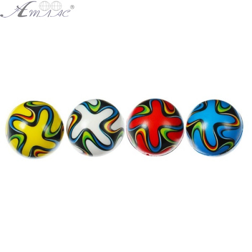 Игрушка Мячик мягкий фомовый 6 см Узор 23-1283 Игрушка Мячик мягкий фомовый 6 см Узор 23-1283