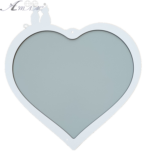 Дошка Магнітна сухостираюча з рамкою із МДФ 37х39 Серце з котиками  AS-7028 фото 2