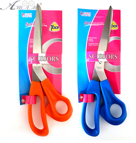 Ножиці офісні 24 см пластикова ручка 64-5