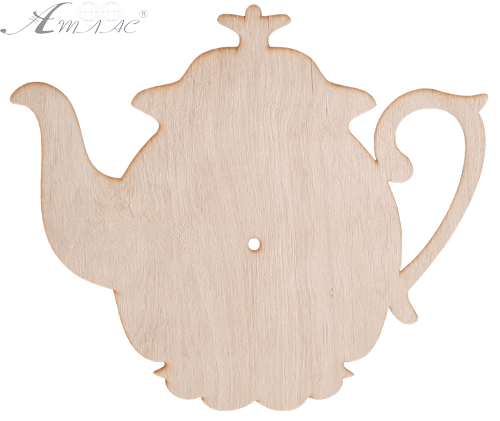 Основа для годинника з фанери 4 мм № 17 Чайник заварювальний 30 x 25 см AS-4566, В-0239 Основа для годинника з фанери 4 мм № 17 Чайник заварювальний 30 x 25 см AS-4566, В-0239