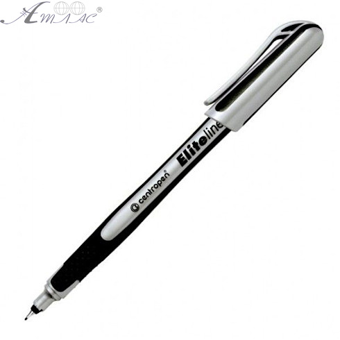 Ручка капілярна лінер Centropen 0,3 Elite Liner чорний  4721/01