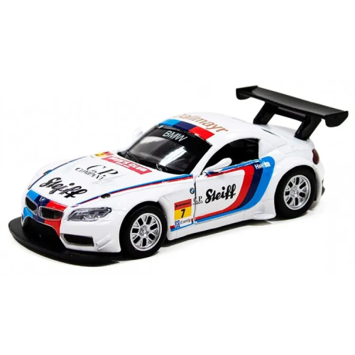 Машинка Techno Drive BMW Z4 GT3 белый 250255 Машинка Techno Drive BMW Z4 GT3 белый 250255