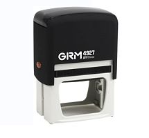 Штамп самонаборный GRM 60х40 мм 10 рядов укр+рус  4927