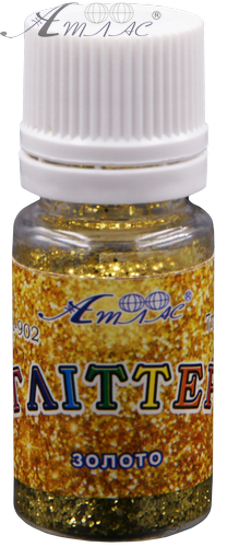 Блискітки (Гліттер) Атлас 7 гр - Золото AS-2044, А-902