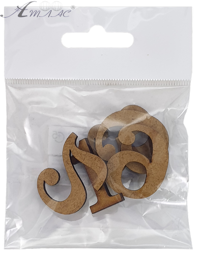 Цифры для часов арабские 4 шт высотой 3 см из МДФ AS-6513 фото 2 Цифры для часов арабские 4 шт высотой 3 см из МДФ AS-6513 фото 2