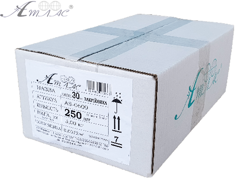 Лінійка 30 см Закрійника сніжно-біла у пакеті  AS-0609 фото 4